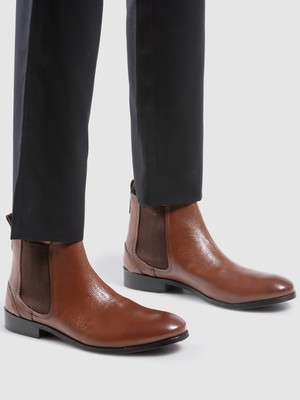 HATS OFF ACCESSORIES Casual Boots For Men(Tan , 10)