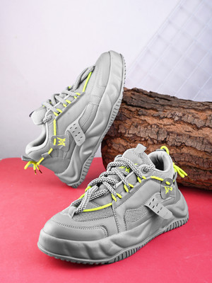 Walter Grey Casual Sneakers For Men Sneakers For Men(Grey , 10)