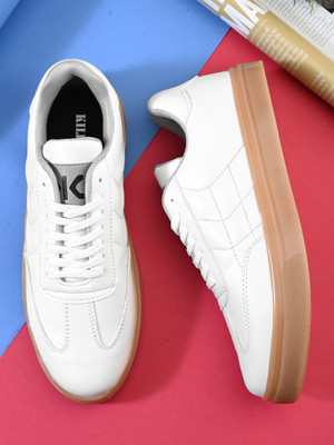 KILLER Men's Stylish Durable & Comfortable Lightweight Sneaker Sneakers For Men(White , 8)