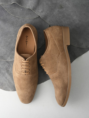 Mast & Harbour Synthetic Leather Comfortable Casuals For Men(Beige , 10)