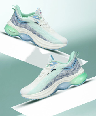 Abros RAFAEL Athleisure Cultured Round-Toe Shape & Air Cushion Technology Walking Shoes For Men(Off White , 8)