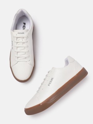 FCUK Sneakers For Men(White , 8)