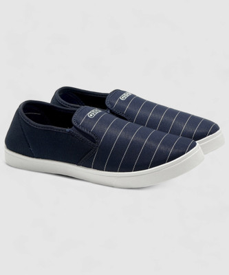 asian M-2026 Navy Casuals,Walking,Loafers, Slip On Sneakers For Men(Navy, Blue , 10)
