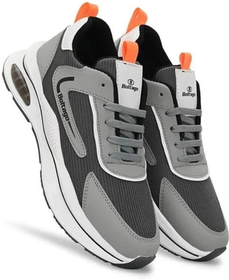 BOLTAGO Lightweight & Durable Sports Shoes for Men Running Shoes For Men(Grey , 6)