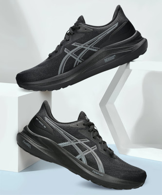 Asics GT-1000 13 Running Shoes For Men(Black , 6)