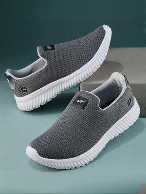 CAMPUS OXYFIT (N) Men's Casual Shoes | Memory Foam & PilloFoam Comfort | Slip-On Walking Shoes For Men(Grey , 10)