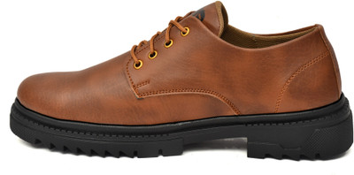 Hida Lace Up For Men(Tan , 7)