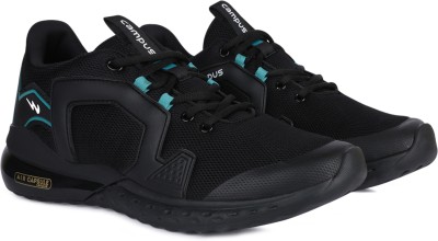 CAMPUS PATRIK PRO Running Shoes For Men(Black)