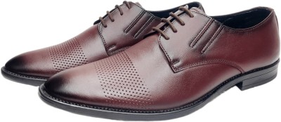KOXA NS 981 brown 8 Lace Up For Men(Brown)