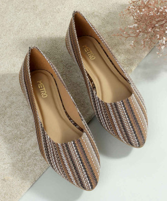 METRO 31-773 Bellies For Women(Brown , 6)