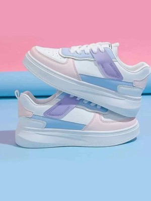 Stylestry Sneakers For Women(Pink , 8)