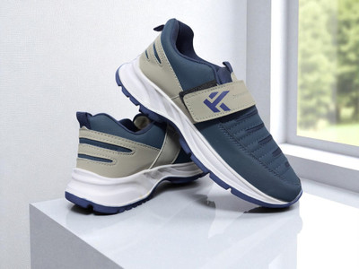 house of common Sneakers For Men(Blue, White , 10)