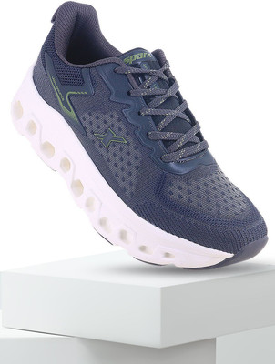 Sparx SM 9083 | Stylish, Comfortable | Lace Up For Men(Black, Grey , 10)