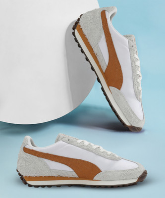PUMA Easy Rider Nylon Sneakers For Men(White , 4)