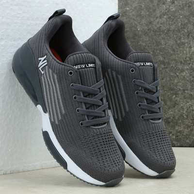 NEW LIMITS Running Shoes For Men(Grey , 8)
