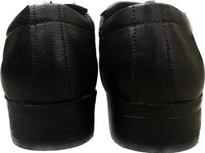 NK CREATION Slip On For Men(Black , 6)