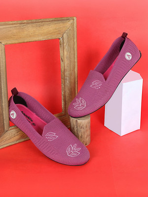 Aqualite Aqualite SKY-03 Women Casuals Shoes with Slip-Resistance & Comfort Insole Loafers For Women(Pink , 4)