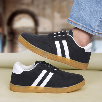 BLANCCY Sneakers For Women(Black , 5)