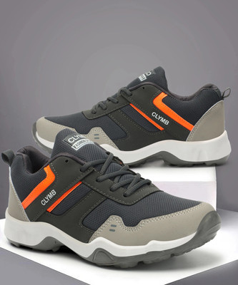 CLYMB ES-21 Hockey Walking/Outdoor/Gym & Traning Running Shoes For Men(Grey , 8)