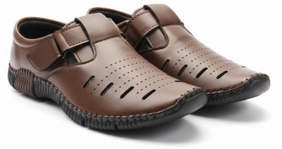 viblush Men’s Brown Stylish Loafers Shoes Loafers For Men(Brown , 8)