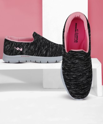 CAMPUS FABIA Walking Shoes For Women(Black)