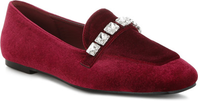 Rag & Co RCSH5051_D_RED Loafers For Women(Red , 5)