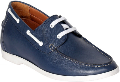 CELBY Height increasing Boat Shoes For Men(Blue , 5.5)