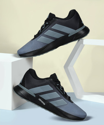ADIDAS LIGHTRUN BOLD Running Shoes For Men(Grey , 8)