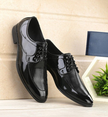 INVICTUS Formal Derby For Men(Black , 6)
