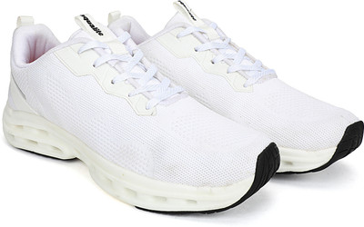 Aqualite Aqualite VEGAS-37 Men's Sports Shoes for Running with Lace-ups & Slip-Resistance Walking Shoes For Men(White , 7)