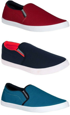 HOTSTYLE 3 Pair Of Casuals For Men(Multicolor ,)