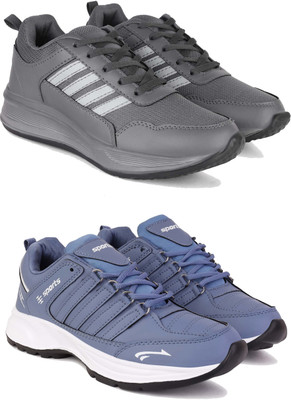 DRACKFOOT Casuals For Men(Blue, Grey , 6)