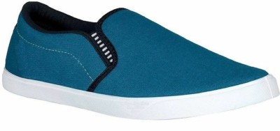 Hotspot Trendy & Stylish Slip On Sneakers For Men(Blue, Black)