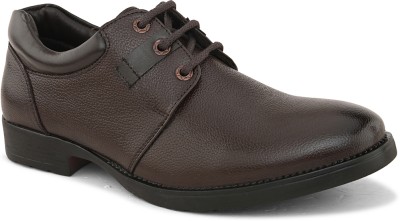 pelle albero Derby For Men(Brown , 10)