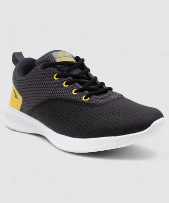 asian Sneakers For Men(Yellow, Black , 7)