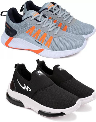 ANGO TY-GREY HERO_AIR BLACK Outdoors For Men(Grey , 7)