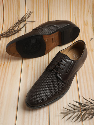 CARLTON LONDON Corporate Casuals For Men(Brown , 9)