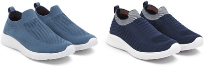 Face Stylish Casual Shoes for all , comfortable, soft. Sneakers For Men(Blue, Navy , 9)