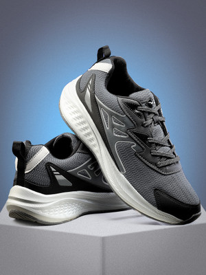 asian Sports,Casual,Walking.Gym,Training,Stylish Boss-03 Running Shoes For Men(Grey, Black , 8)