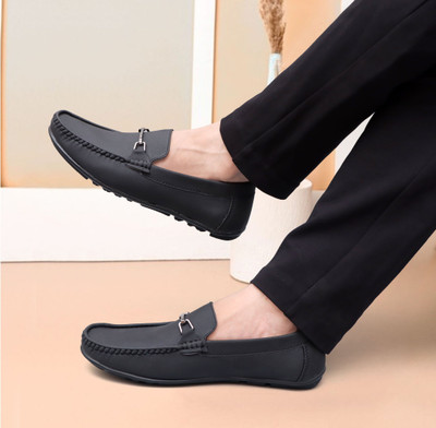 Evolite Loafers For Men(Black , 10)