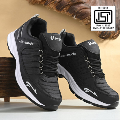 Birde Premium Lightweight Comfortable Regular Wear Walking Shoes For Men(Black , 7)