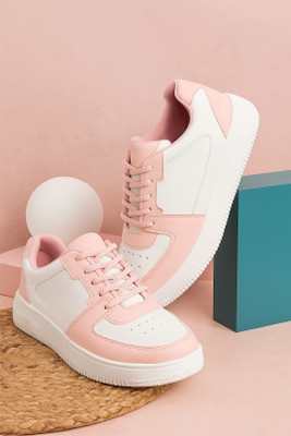 GLEMATOZ Smart Casual Sneakers For Women & Girls Sneakers For Women(Pink , 7)