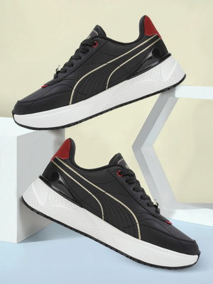 PUMA R78 Disrupt LT Class Act Casuals For Women(Black , 6)