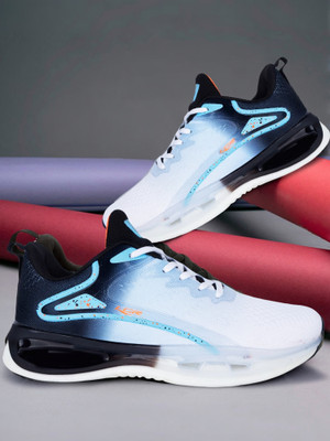 LANCER PLATINUM-41WHT-BLK Running Shoes For Men(White , 8)