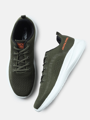 JACK & JONES Casuals For Men(Green , 10)