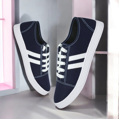 Free Kicks FK-camp Navy Dailywear Casuals For Men(Navy, White , 8)