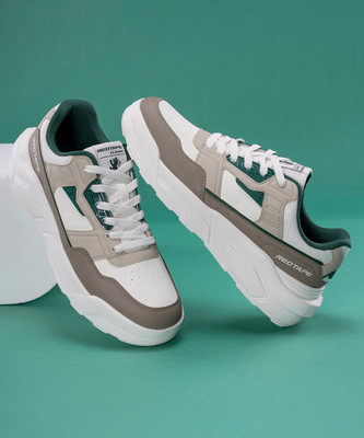 RED TAPE Men’s Sneakers for All-Day Comfort & Style Sneakers For Men(Green, White , 8)