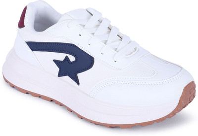 GOLDSTAR ARCAXL-113 Sneakers for Women Lightweight Shoes for Women Comfortable Sneakers Sneakers For Women(Off White, Maroon , 6)