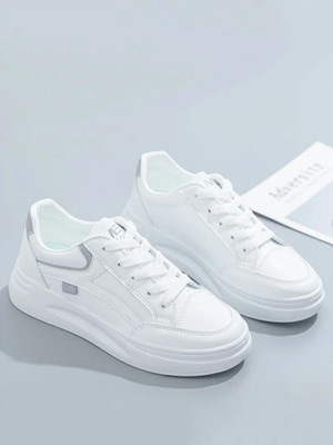 oxpeo Sneakers For Women(White , 7)