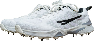 AASHRAy FREEDOM METAL SPIKES Cricket Shoes For Men(Grey , 9)